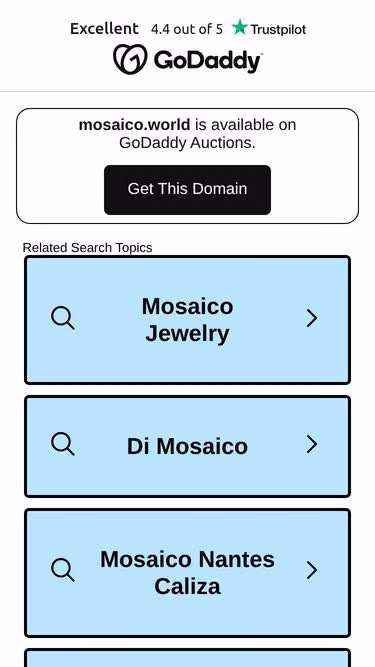 Screenshot of mosaico.world