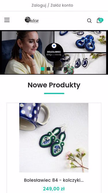 Screenshot of mosca.net.pl