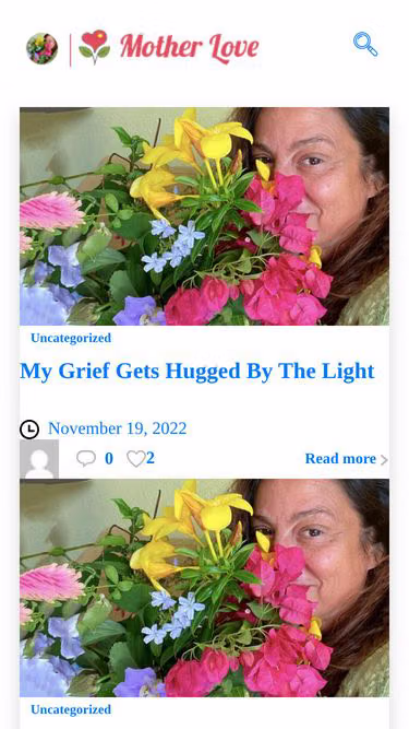 Screenshot of motherlove.me