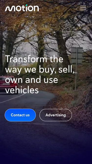 Screenshot of motion.ie