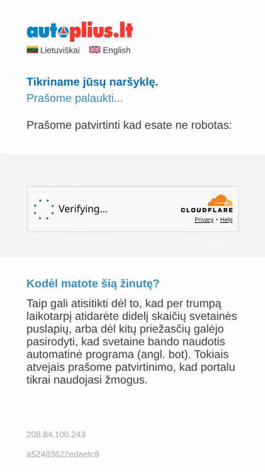 Screenshot of motocenter.lt
