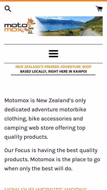 Screenshot of motomax.nz