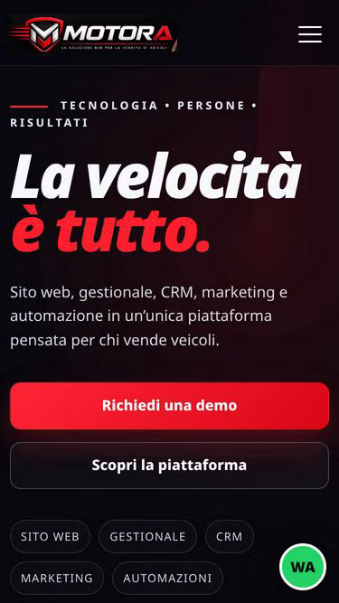 Screenshot of motora.info