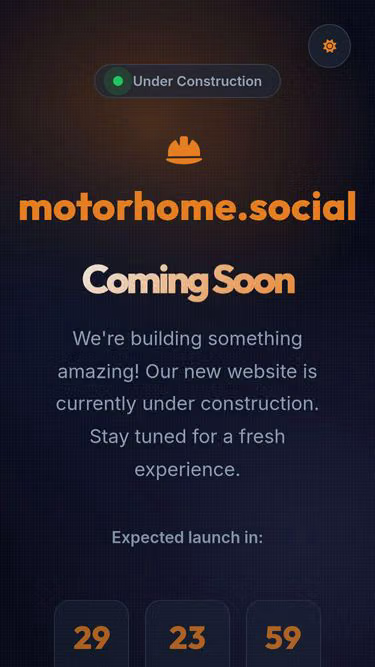 Screenshot of motorhome.social