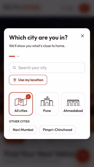 Screenshot of mototrade.in