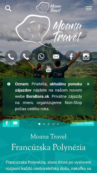 Screenshot of motu.sk
