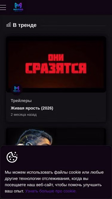 Screenshot of movaro.ru