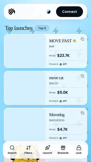 Screenshot of movefast.fun