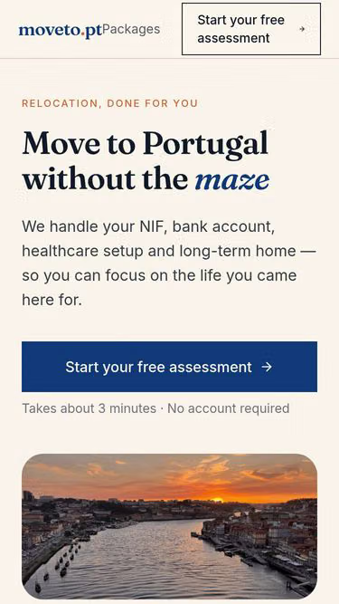 Screenshot of moveto.pt