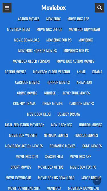 Screenshot of movie-box.com.ng