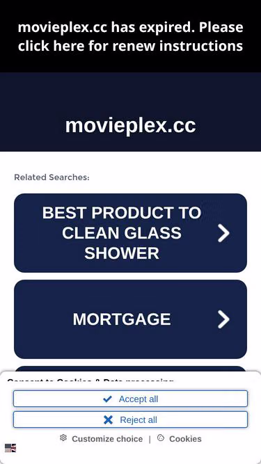 Screenshot of movieplex.cc