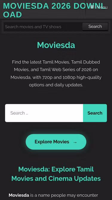 Screenshot of moviesda.hair