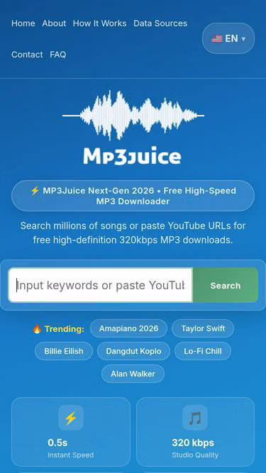Screenshot of mp3-juice.co.ke