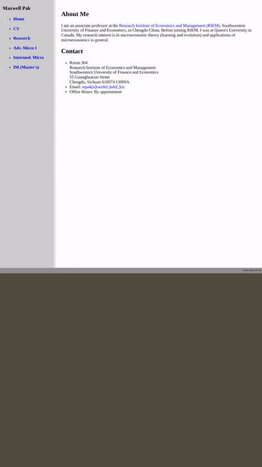 Screenshot of mpak.xyz