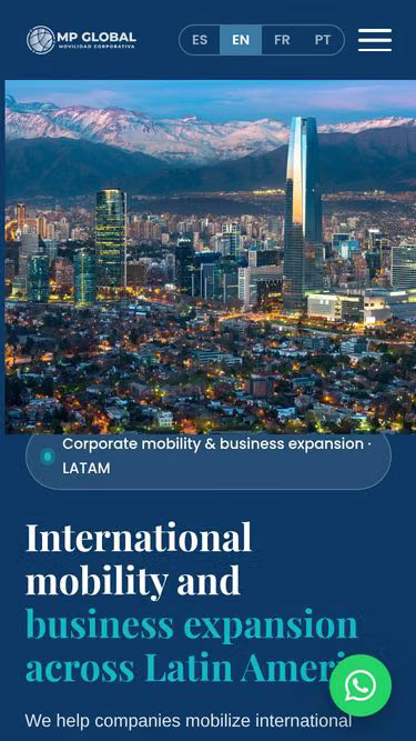 Screenshot of mpglobal.cl