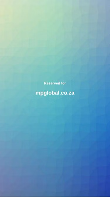 Screenshot of mpglobal.co.za