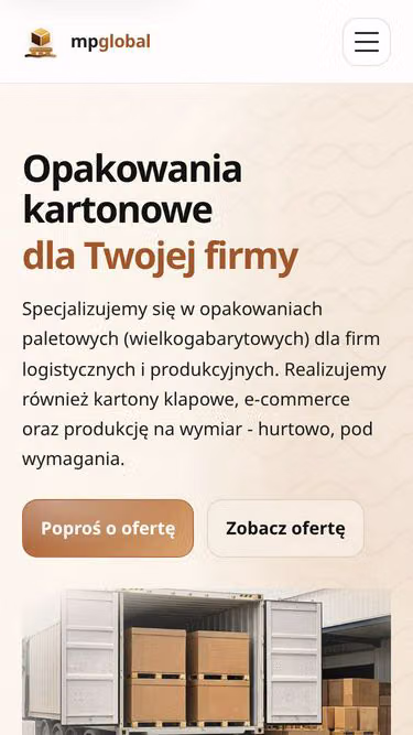 Screenshot of mpglobal.pl