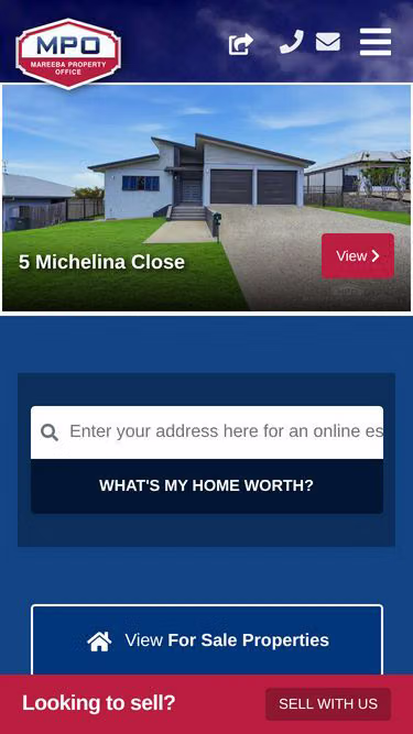 Screenshot of mpo.net.au