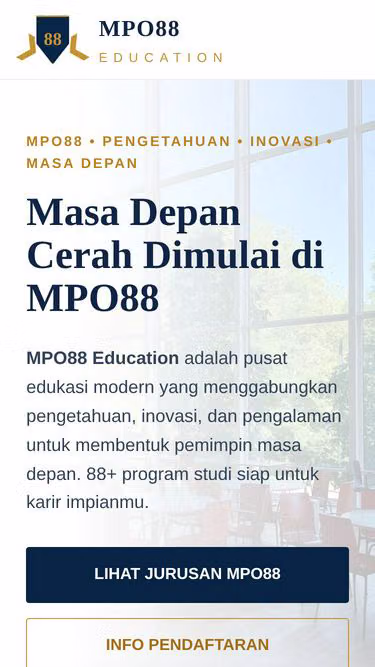 Screenshot of mpo88.cam