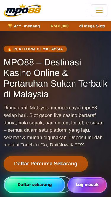 Screenshot of mpo88.ws
