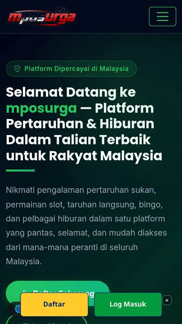 Screenshot of mposurga.run