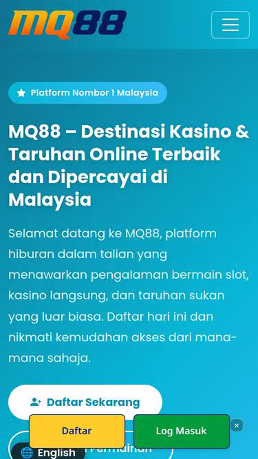 Screenshot of mq88.wine
