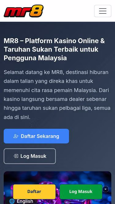 Screenshot of mr8.wine