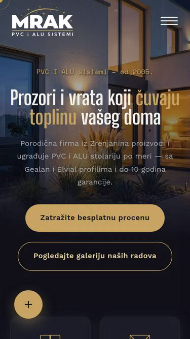 Screenshot of mrak.rs