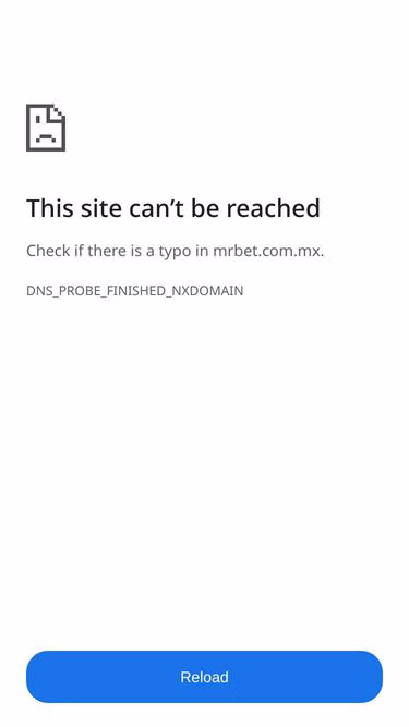 Screenshot of mrbet.com.mx