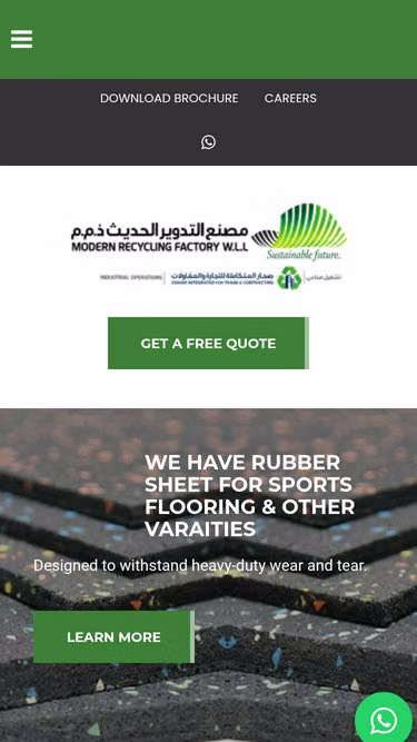 Screenshot of mrf.qa