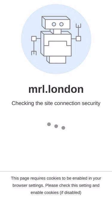Screenshot of mrl.london