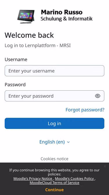 Screenshot of mrsi.ch