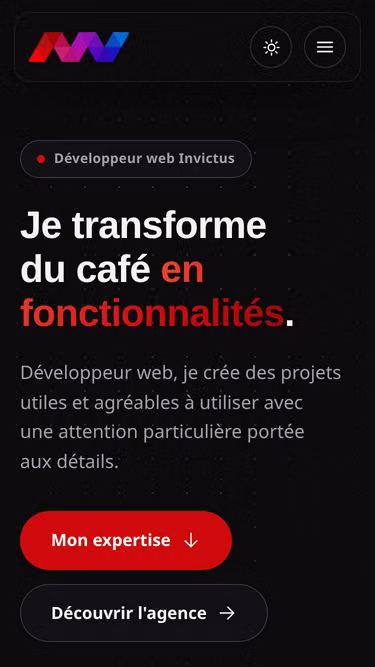 Screenshot of mrweb.be