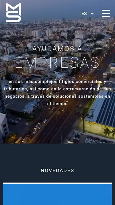 Screenshot of msc.com.do