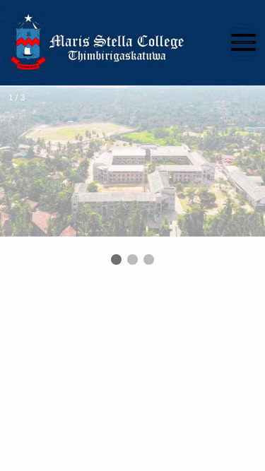 Screenshot of msct.lk