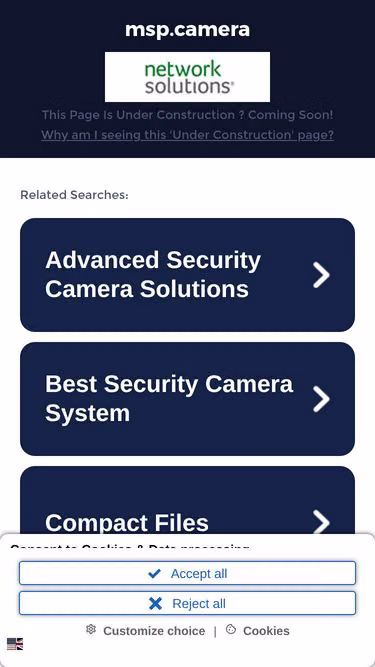 Screenshot of msp.camera