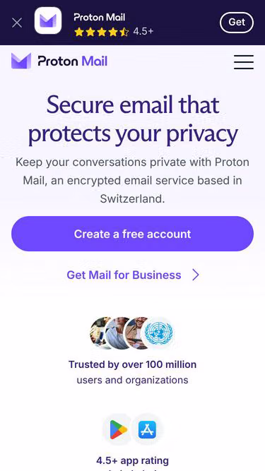 Screenshot of mssg.uk