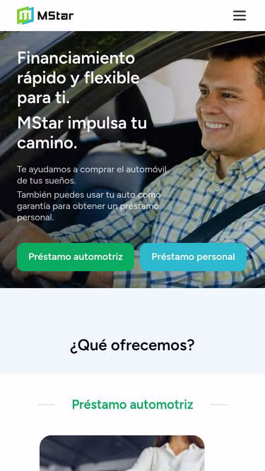 Screenshot of mstar.mx