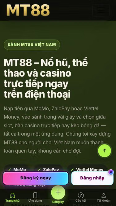 Screenshot of mt88.games