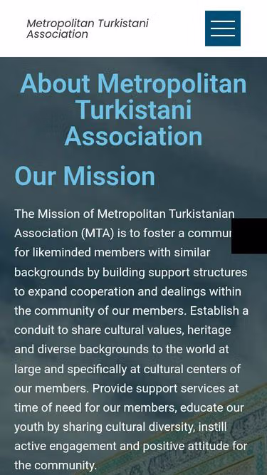 Screenshot of mta.center