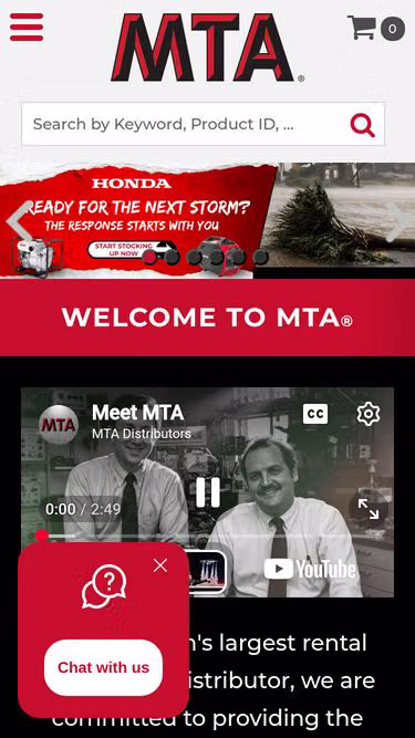 Screenshot of mta.li