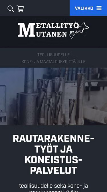 Screenshot of mtm.fi