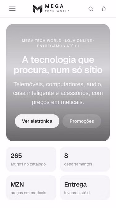 Screenshot of mtw.co.mz
