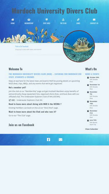 Screenshot of mud.org.au