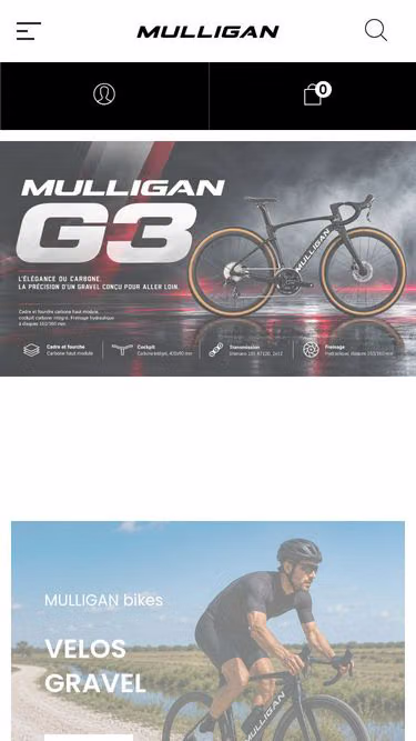 Screenshot of mulligan.bike