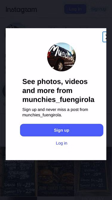 Screenshot of munchies.es