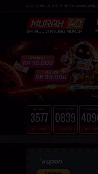 Screenshot of murah4d.life