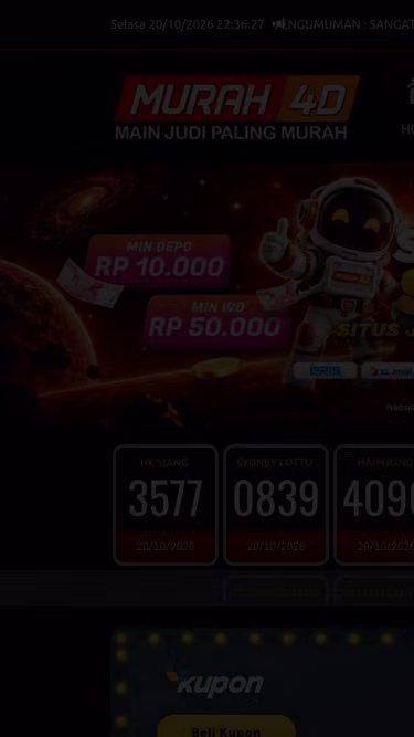 Screenshot of murah4d.link