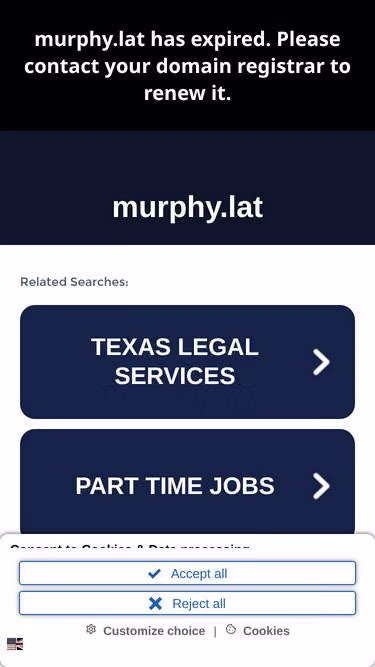 Screenshot of murphy.lat