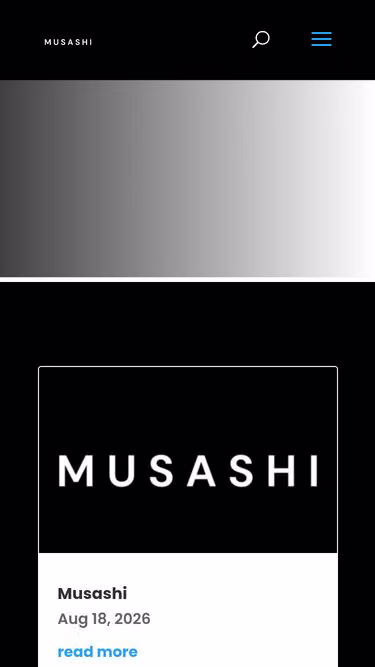 Screenshot of musashi.id